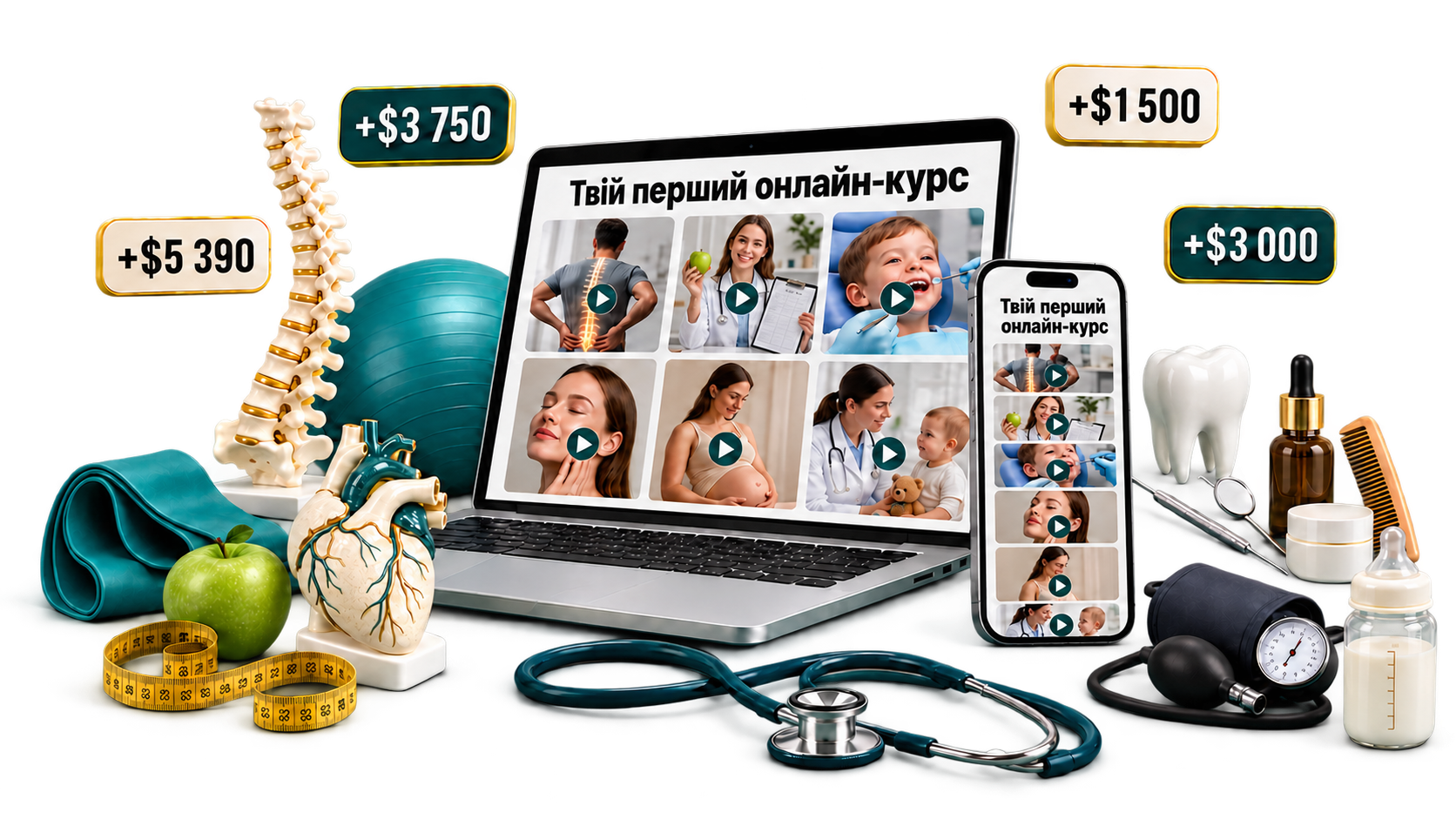 Що і на скільки продали учні зі сфери здоров'я